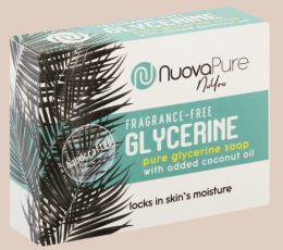 NuovaPure Glycerine Soap 100g Fragrance-free