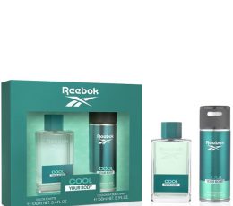 Reebok Cool Your Body Men Eau de Toilette Spray 100ml Set