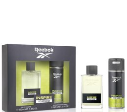Reebok Inspire Your Mind Men Eau de Toilette Spray 100ml Set