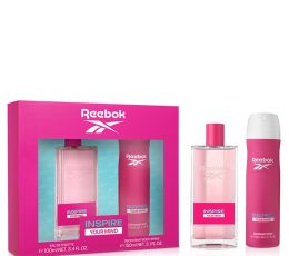 Reebok Reebok Inspire Your Mind Women Eau de Toilette Spray 100ml Set