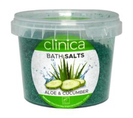 Clinica Bath Salts aloe and cucumber 500g