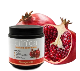 Clinica Tissue Oil Body Butter Pomegranate - 500g
