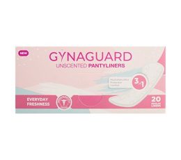 Gynaguard Panty Liner unscented 20s