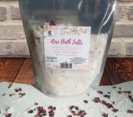Rose bath salts 500g