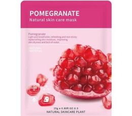 Rorec - Pomegranate Natural Skin Care Mask - Moisturizing sheet face mask with berry extract