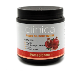 Clinica Tissue Oil Body Butter Pomegranate – 500g