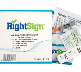 Right Sign Rapid HIV test Single use complete kit