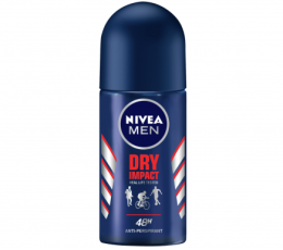 Nivea Men Dry Impact 48h Deodorant Anti-Perspirant Roll-on 50ml