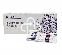 U-Test Drug 5 Panel Test 1s