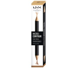 nyx professional makeup micro-contour duo pencil, medium
