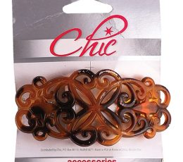 Barette filigree frosted