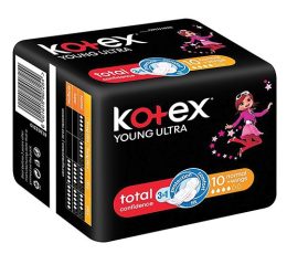Kotex Young Ultra Thin Pads Normal 10 Pads