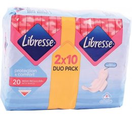 Libresse Maxi Cotton Feel 20s Normal Duo Pack