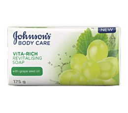 Johnsons Body Soap Vita Rich Revital Grapeseed Soap 175