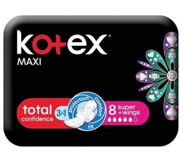 Kotex Young Maxi Pads Super Wings 8s