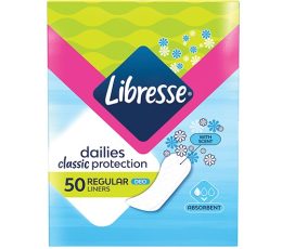 Libresse Dailies Classic Protection Normal Classic Liners 50