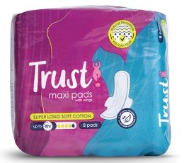 Trust Maxi Sanitary Pads Super Long 8 Pack