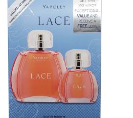 Yardley London Lace Eau de Toilette Spray 100ml Set