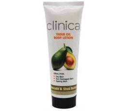 Clinica Tissue Oil Body Lotion Avocado Shea Butter 250g