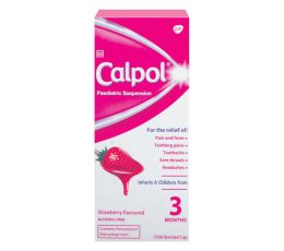 Calpol Paediatric Suspension Strawberry 100mll