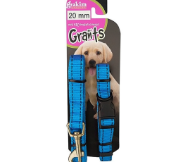 GRANTS COLLAR AND LEAD COMBO 20MM