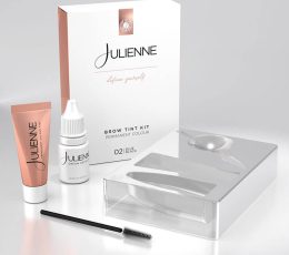 Julienne Brow Tint Kit Dark Brown 5ml