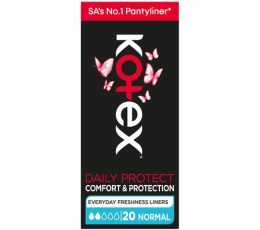 Kotex Everyday Pantyliners 20 pk