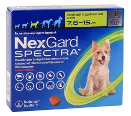Nexgard Spectra Medium 7.6-15kg Tab