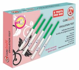 Ovulation Test Clinihealth 5 Test Box
