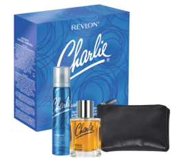 Revlon Charlie Blue 3 Piece Set Fragrances Combo
