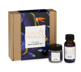 LULU and MARULA calming body kit