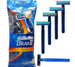 Gillette Blue II Mens Razor 5 pcs