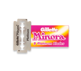 Gillette Minora Platinum Double Edge Blades