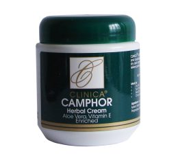 Clinica Camphor Cream with Aloe Vera and Vit E Tub 500 g