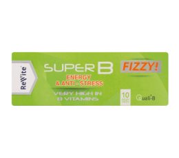 ReVite Super B Fizzy 10 Effervescent Tablets