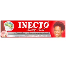 Inecto Permanent Hair Colour Creme Ruby Red 50ml