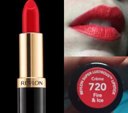 Revlon Lipstick Super Lustrous Fire and Ice