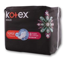 Kotex Maxi Super Wings Pads 8 pk