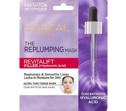 LOreal Paris Revitalift Filler Hyaluronic Acid - Replumping Tissue Mask