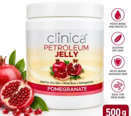 Clinica Petroleum Jelly Pomegranate 500g